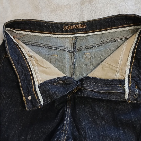 NWOT..St. John's Bay Blue Straight Leg Jeans - Picture 7 of 13